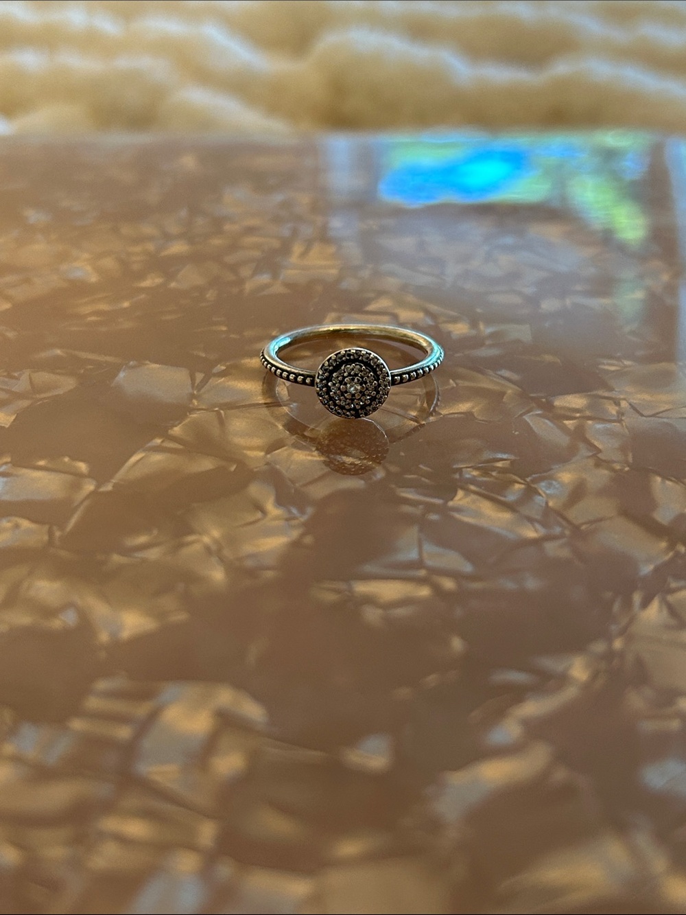 Pandora radiant elegance ring